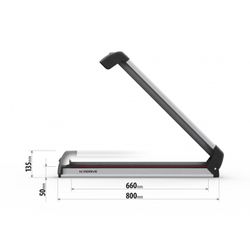 NORDRIVE Pro-Slider EVO PS-60 | Portaesquís Deslizante Universal | 6 Pares de Esquís / 4 Tablas de Snowboard - PLATA