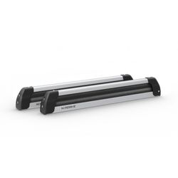 NORDRIVE Pro-Slider EVO PS-60 | Portaesquís Deslizante Universal | 6 Pares de Esquís / 4 Tablas de Snowboard - PLATA