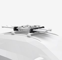 Portaesquis Thule extender Negro 7325B para 5 juegos, desplazable