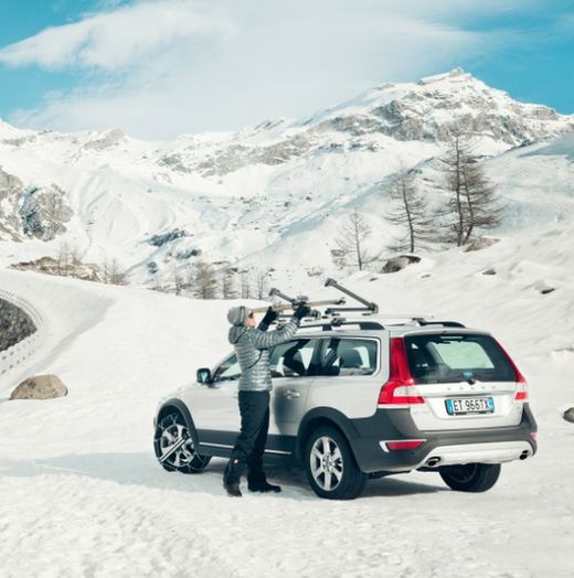 Portaesquis Thule SnowPack M 7324B Negro para 4 juegos
