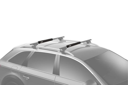 Portatablas de surf thule 843 (51cm) para barras de acero de 30x20mm