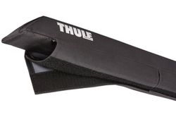Portatablas de surf thule 846 (76cm- Ancho) Barras aluminio Anchas