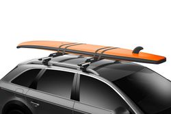 Portatablas de surf thule 846 (76cm- Ancho) Barras aluminio Anchas