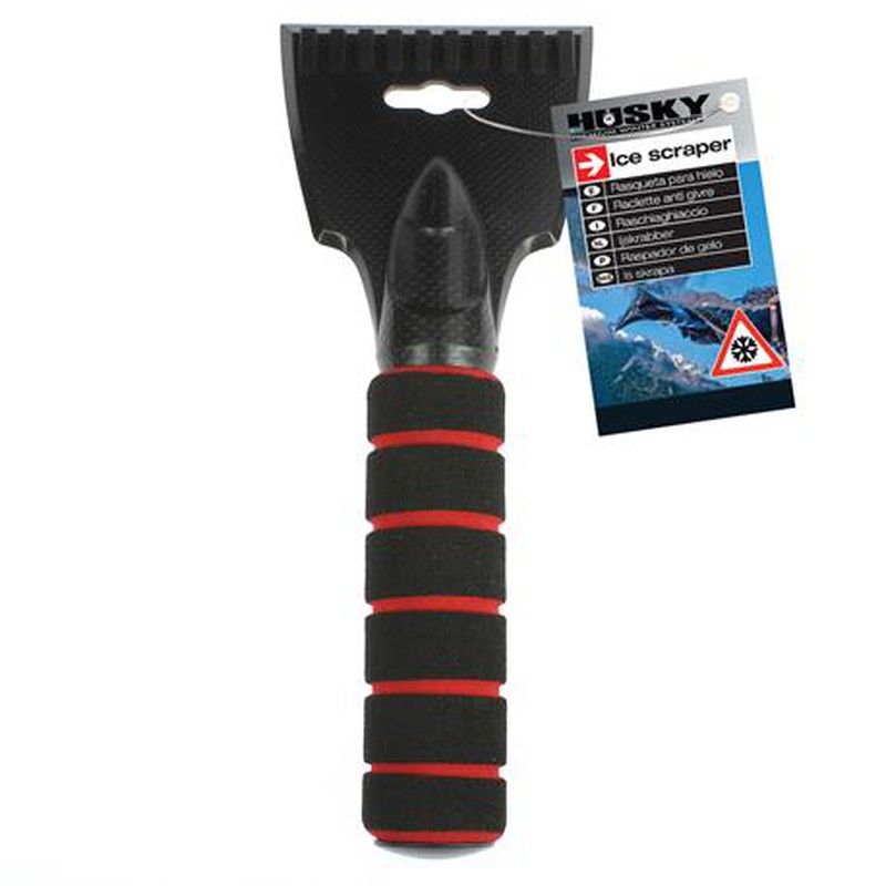 Raspador de hielo con filo de metal