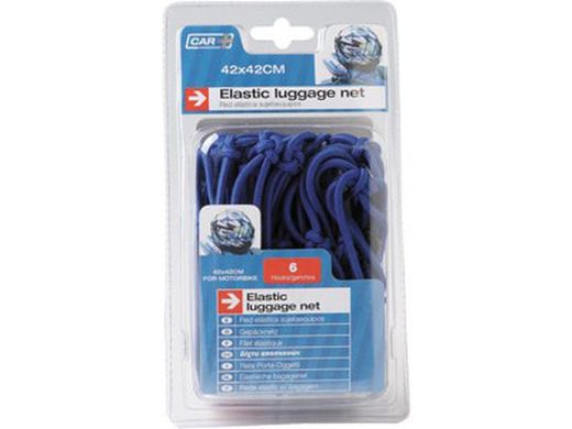 Red elastica sujeta equipajes para moto
