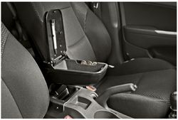 Reposabrazos AR9 para Ford en polipiel negro