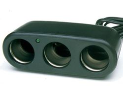 Roba corriente triple para mechero