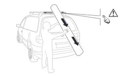 Rodillo para barras Thule ProBar Evo. 65cm