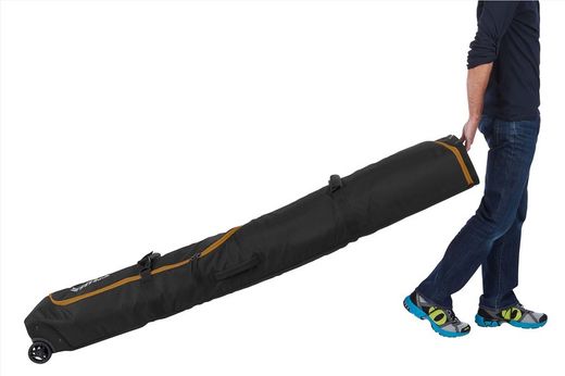 Bolsa porta snowboard con ruedas 165 cm negra Thule RoundTrip.-