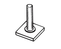 Screw T-track M6x26mm