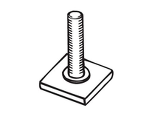 Screw T-track M6x26mm