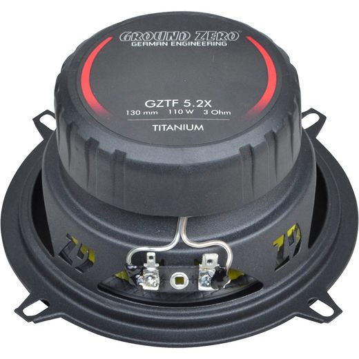 Altavoces coaxiales GZ 2 vías de 130 mm / 5" TITANIUM
