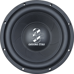 Subwoofer GROUND ZERO GZIW 250 | 25 cm / 10 Pulgadas | 250 W RMS | Cono HQPP 3D