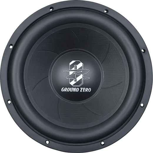 Subwoofer GROUND ZERO GZIW 300 | 30 cm / 12 Pulgadas | 350 W RMS | Cono HQPP 3D
