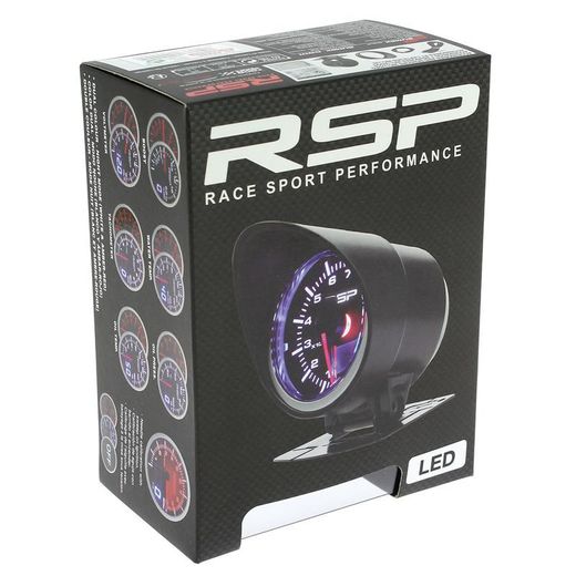 cuentarrevoluciones RSP Ø 52mm 12V Pantalla digital LED bicolor (blanco y ámbar)