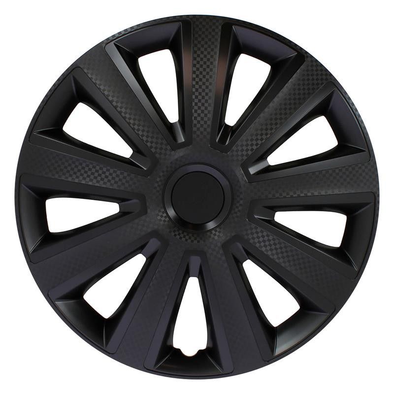 Juego De Tapacubos De 14 Pulgadas - Negro Silverstone