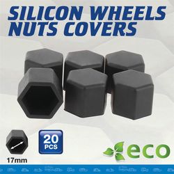 Tapones protectores para tornillos rueda 17mm