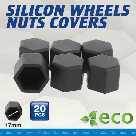 Tapones protectores para tornillos rueda 17mm