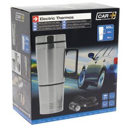 Taza térmica de acero inoxidable para viaje 12V/24V (24V)