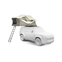 Tienda de Techo Thule Approach M | Tienda de Camping para Automóvil para 3 Personas | Instalación Rápida