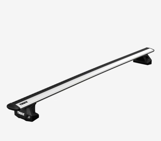 Barras Thule  WingBar Evo negras TESLA Model S, 4-dr Sedan, 15-19