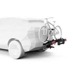 Portabicicletas Thule OutPace | 2 Bicicletas | Plegable | Abatible | Negro