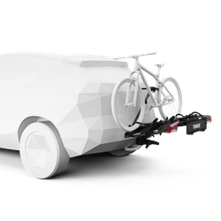 Portabicicletas Thule OutPace | 3 Bicicletas | Plegable | Abatible | Negro