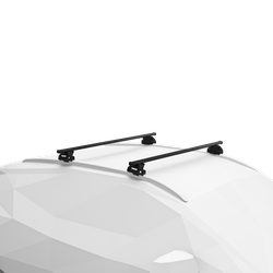 Barras Thule SquareBar Evo para Audi Q3 III/FJ con railing integrado 2025>