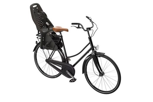 Thule Yepp Maxi asiento infantil para bicicleta de montaje en portaequipajes, negro