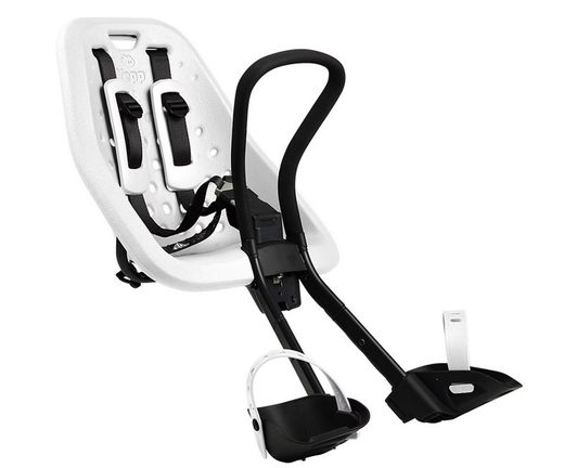 Thule Yepp Mini asiento infantil para bicicleta de montaje delantero plateado