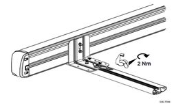 Toldo Thule 190 cm + soporte para montar sobre barras portaequipajes
