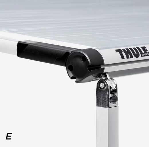Toldo Thule 190 cm + soporte para montar sobre barras portaequipajes