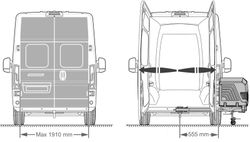 TowBox Camper V3 Camel (largo: ancho puertas hasta 1.910 mm.)