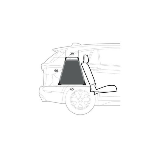 TRANSPORTIN DE ANIMALES talla 2 80 x 65 x H 66 cm