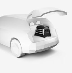 TransportÃ­n de coche para perros Thule Allax M