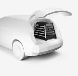 Transportin de perros para automovil Thule Allax XL Compacto