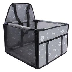Transportín para Mascota, protector de Asiento de Coche