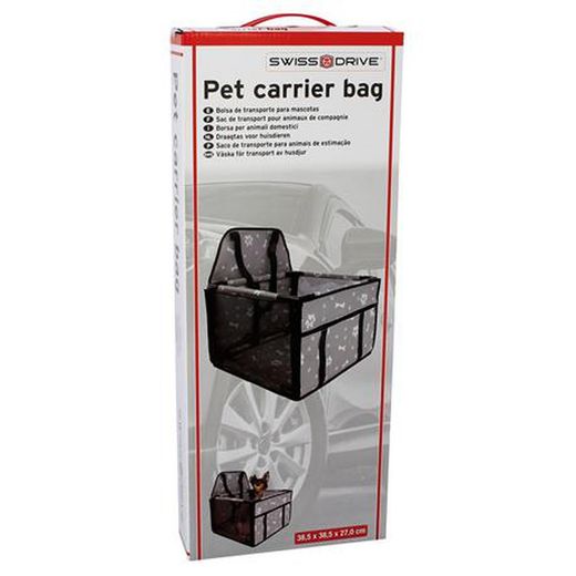 Transportín para Mascota, protector de Asiento de Coche
