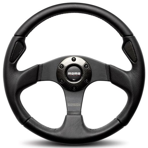 Volante Momo Jet Negro