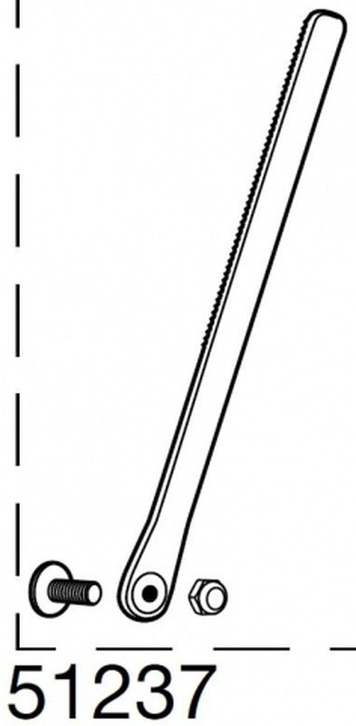 Wheel Strap w/fastener G2